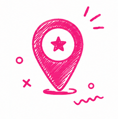 green pin drop icon